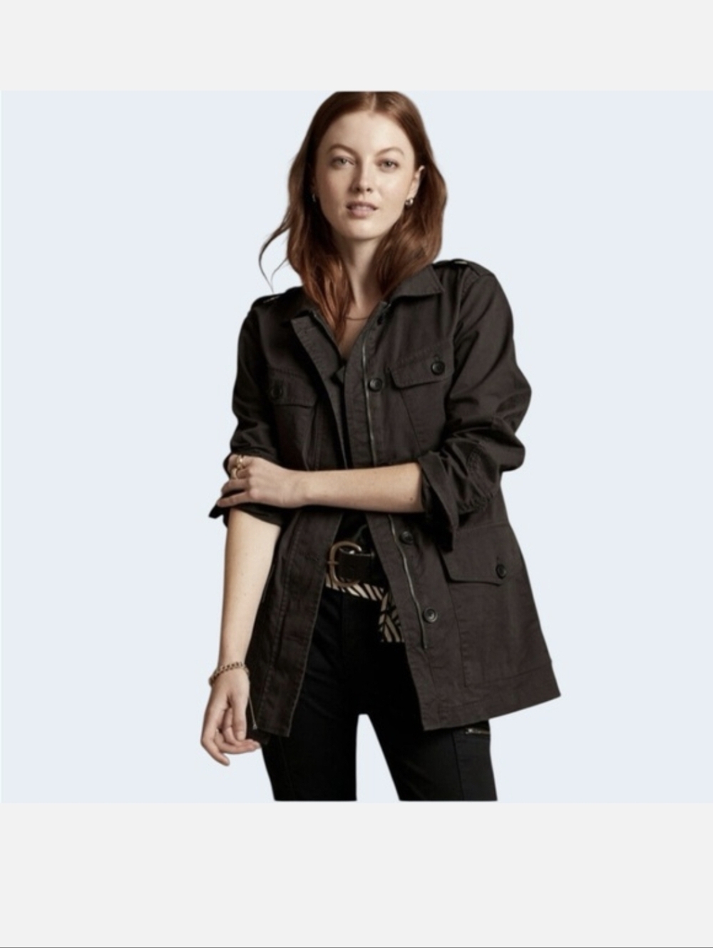 Banana Republic Factory Dark Olive Utility Barn Jacket Size Medium